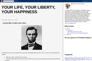 Screenshot of Your Life, Your Liberty, and Your Happiness