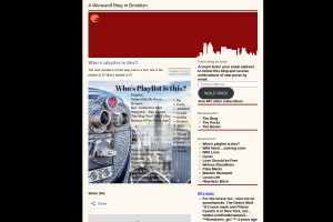 Screenshot of A Werewolf Blog in Brooklyn