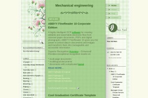 Screenshot of Mechanical engineering