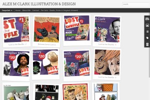 Screenshot of ALEX CLARK DESIGNS