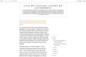 Screenshot of Love My Country, Loathe My Government
