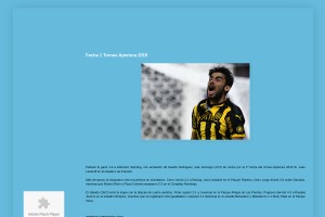 Screenshot of Futbol Uruguayo