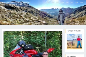 Screenshot of Girlie Motorcycle Blog | Fuzzygalore.com
