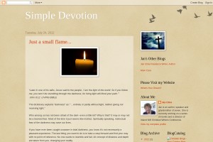 Screenshot of Simple Devotion
