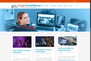 Screenshot of Design Toronto Web Blog