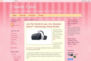 Screenshot of Chaotic Calm