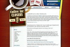 Screenshot of Coffee for Closers - Leads, Mortgage, Economy & More