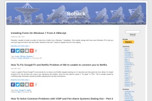 Screenshot of Bohack - Check In and Tune Out