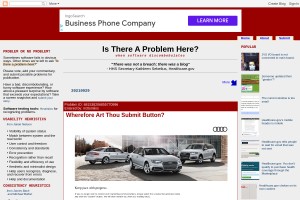Screenshot of Is There A Problem Here?