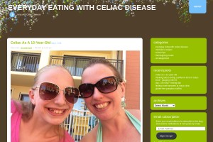 Screenshot of Michelle's Blog