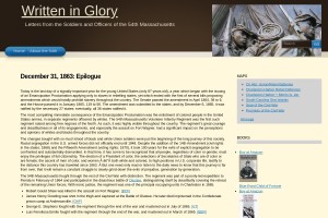 Screenshot of Written in Glory