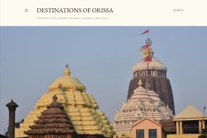 Screenshot of Orissa Tourism
