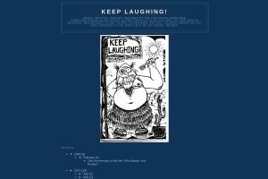 Screenshot of keep laughing!