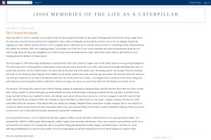 Screenshot of 10000 memories of the life as a caterpillar