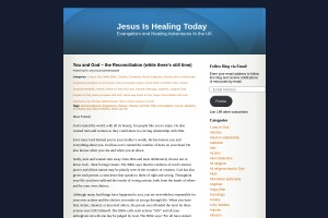 Screenshot of Jesus Is Healing Today