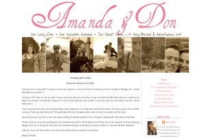 Screenshot of Don & Amanda