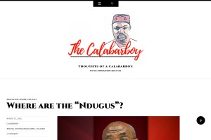 Screenshot of Thoughts of a Calabarboy