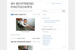 Screenshot of My Boyfriend Photochops