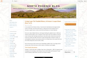 Screenshot of North Phoenix Blog
