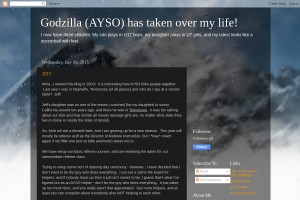 Screenshot of Godzilla (AYSO) has taken over my life!