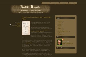 Screenshot of Rare Reads