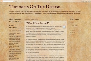 Screenshot of Thoughts On The Disease