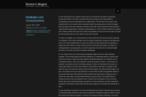 Screenshot of Boston's Magick