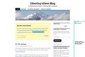 Screenshot of OtherGuy'sDime Blog
