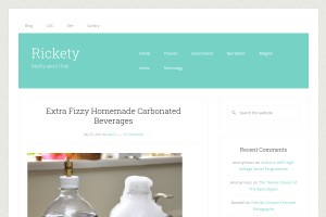 Screenshot of Rickety - Mostly about Utah