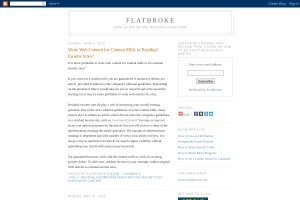 Screenshot of Flatbroke