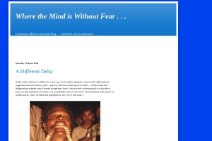 Screenshot of Where the Mind is Without Fear . . .