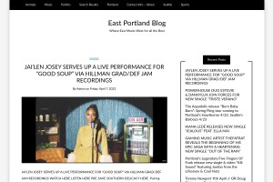 Screenshot of East Portland Blog