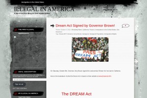 Screenshot of Illegal In America