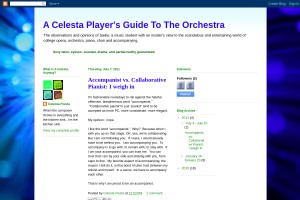 Screenshot of A Celesta Player's Guide To The Orchestra