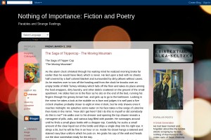 Screenshot of Nothing of Importance: Fiction and Poetry