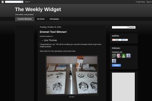 Screenshot of The Weekly Widget