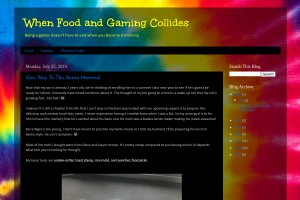 Screenshot of When Food and Gaming Collides