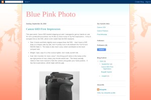 Screenshot of Blue Pink Photo
