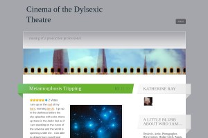 Screenshot of Cinema of the Dylsexic Theatre