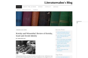Screenshot of Literaturesalon's Blog
