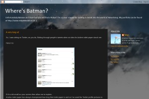 Screenshot of Where's Batman?
