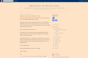 Screenshot of Profiles in rejection