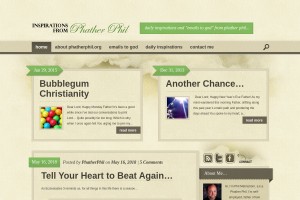 Screenshot of Inspirations from Phather Phil
