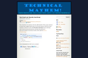 Screenshot of Technical Mayhem