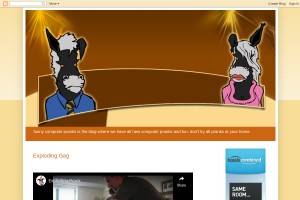 Screenshot of Funny Computer Prank  funny sleeping prank  funny dorm prank