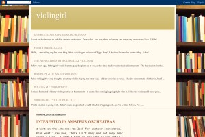 Screenshot of Violingirl