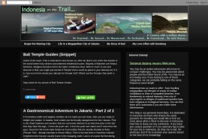 Screenshot of Indonesia on the Trail