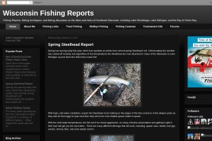 Screenshot of Great Lakes Fishing Reports