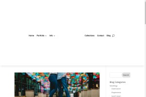 Screenshot of Dallas Wedding Photographer Jonathan Ivy Photo Blog