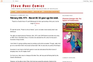 Screenshot of Steve Does Comics